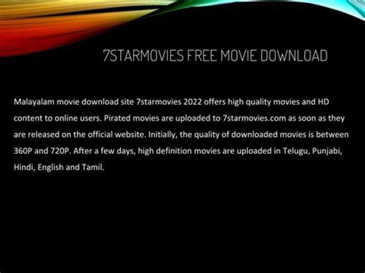 Discovering 7star Movies HD: Your Ultimate Entertainment Hub