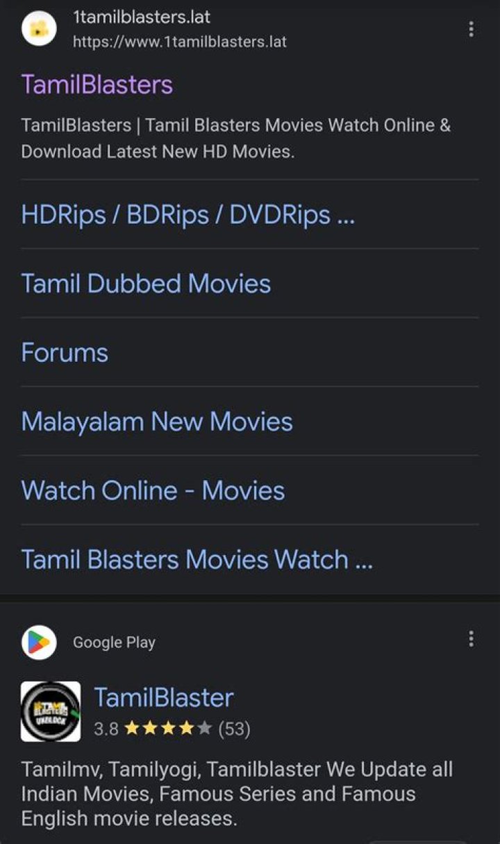 Discovering Tamilblasters WS: A Gateway to Tamil Cinema