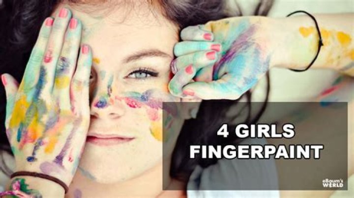 Four Girls Fingerpaint: A Creative Journey into Art and Imagination