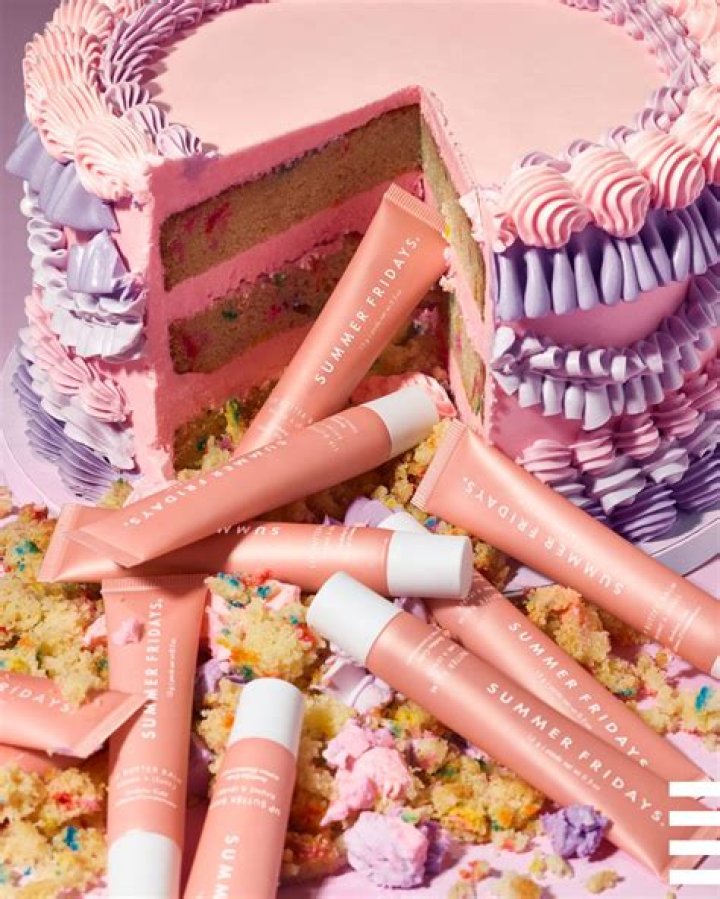 Indulging in the Sweetness of Summer Fridays Birthday Cake