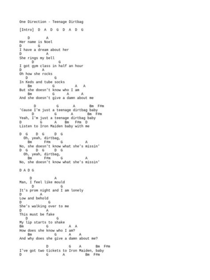 Unpacking the Meaning Behind *Teenage Dirtbag Lyrics*