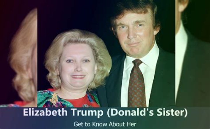 Unveiling the Life of Elizabeth Trump: The Sister Behind the Name