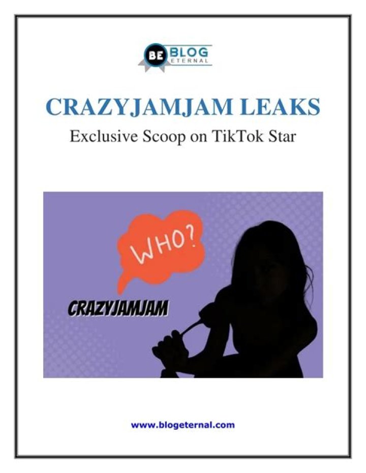 Unveiling the Mystery of Crazyjamjam Leaked: What You Need to Know