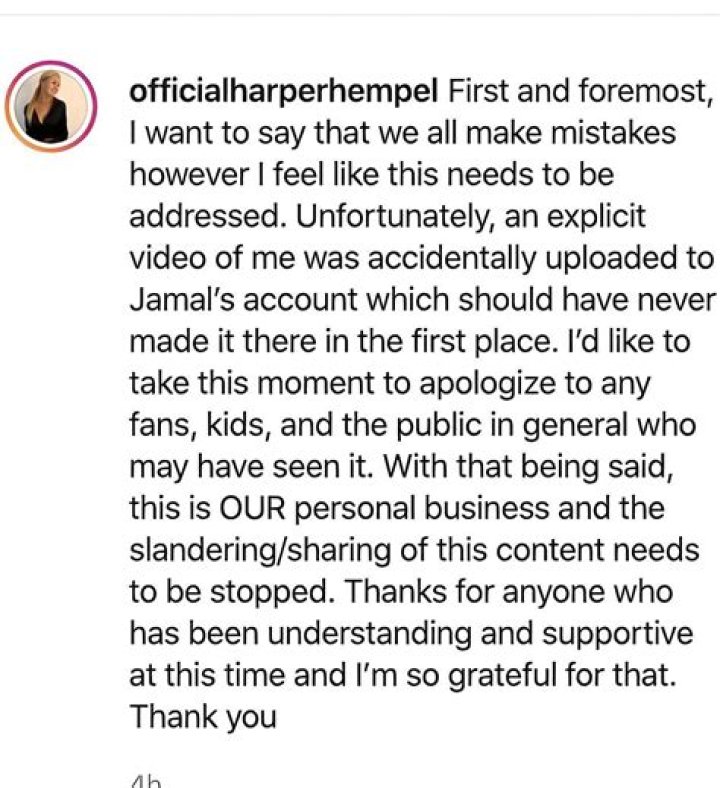 Unveiling the Truth Behind Harper Hempel's Controversy